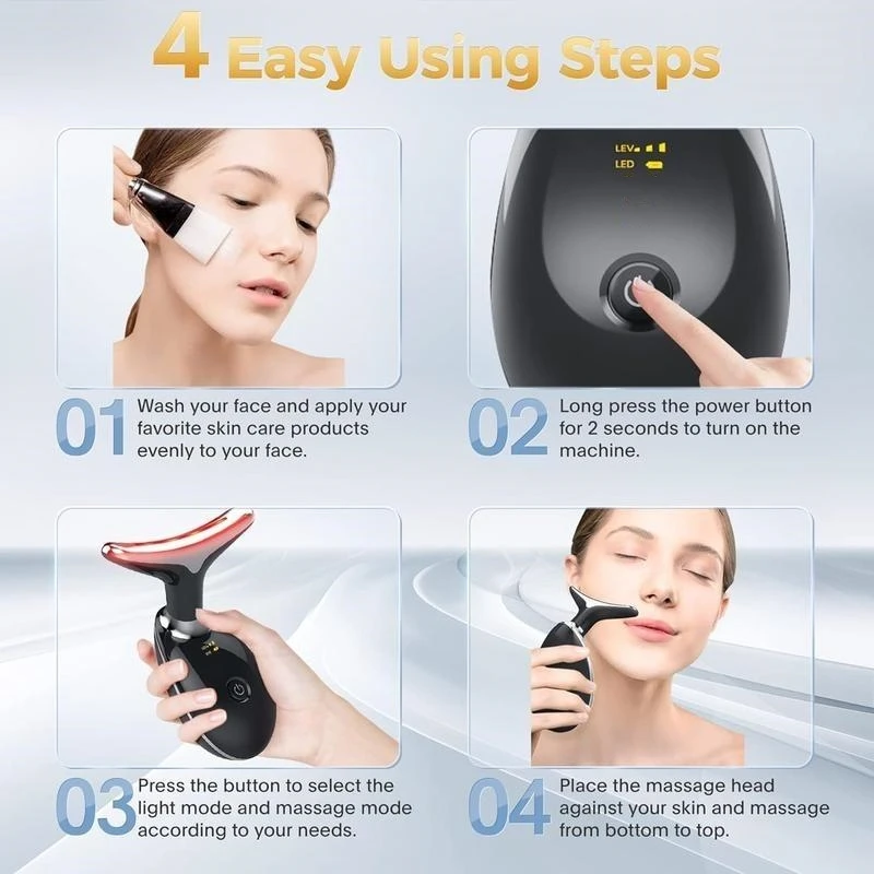 Glow & Go: 7-in-1 Neck & Face Rejuvenator